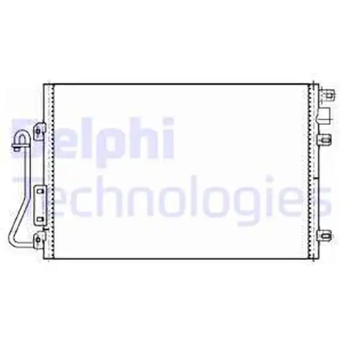 кондензатор, климатизация DELPHI TSP0225635