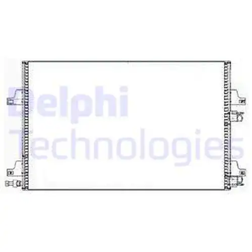 кондензатор, климатизация DELPHI TSP0225639