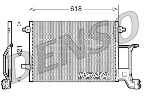 кондензатор, климатизация DENSO DCN02015