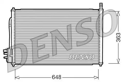 кондензатор, климатизация DENSO DCN10006