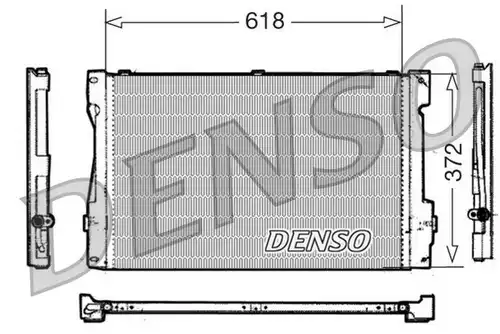 кондензатор, климатизация DENSO DCN33006