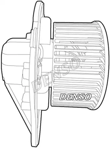 вентилатор вътрешно пространство DENSO DEA02001