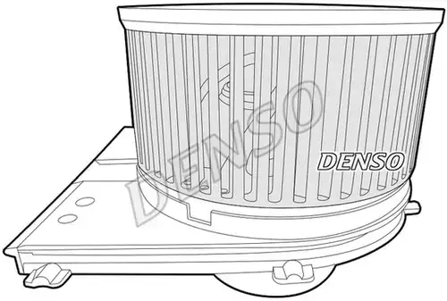 вентилатор вътрешно пространство DENSO DEA02004