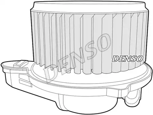 вентилатор вътрешно пространство DENSO DEA02006