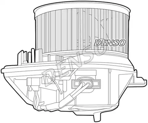 вентилатор вътрешно пространство DENSO DEA07005