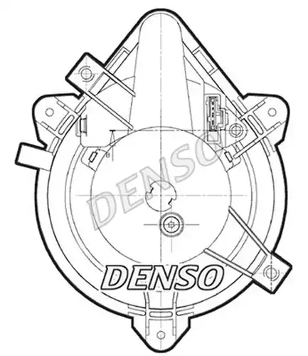 вентилатор вътрешно пространство DENSO DEA09044