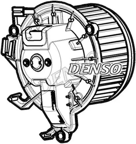 вентилатор вътрешно пространство DENSO DEA12006