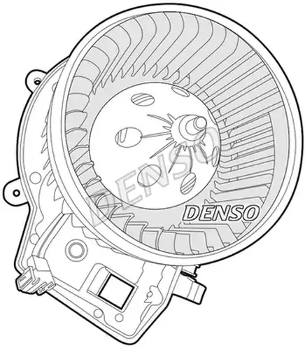 вентилатор вътрешно пространство DENSO DEA17001