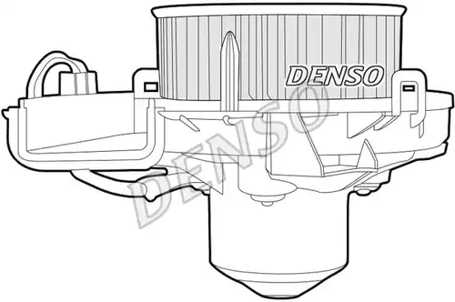 вентилатор вътрешно пространство DENSO DEA20003