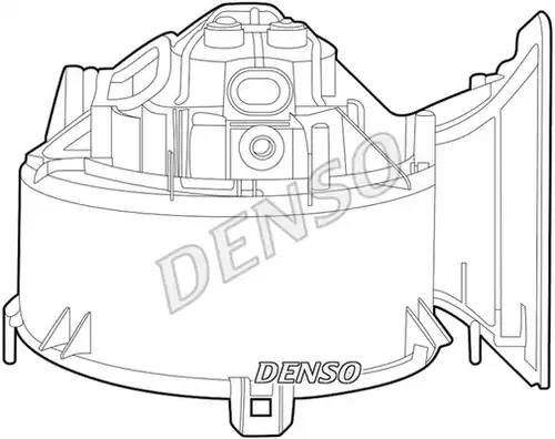вентилатор вътрешно пространство DENSO DEA20006