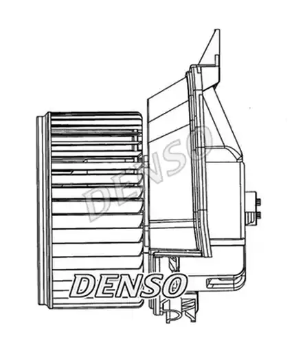 вентилатор вътрешно пространство DENSO DEA20200