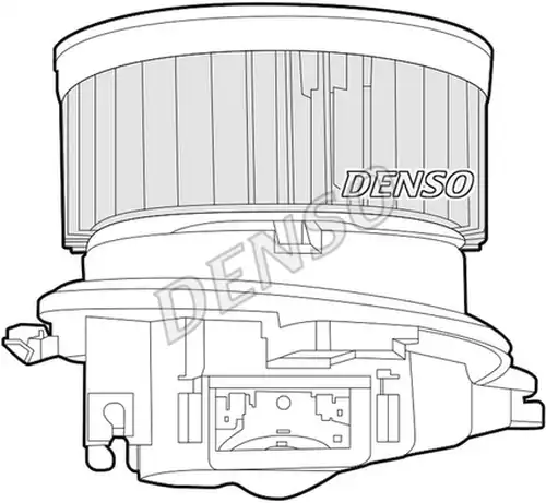 вентилатор вътрешно пространство DENSO DEA21007
