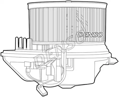 вентилатор вътрешно пространство DENSO DEA21008