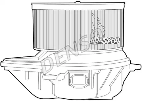 вентилатор вътрешно пространство DENSO DEA23007