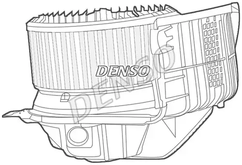 вентилатор вътрешно пространство DENSO DEA23012