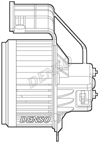 вентилатор вътрешно пространство DENSO DEA23020
