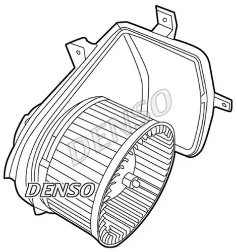 вентилатор вътрешно пространство DENSO DEA32001