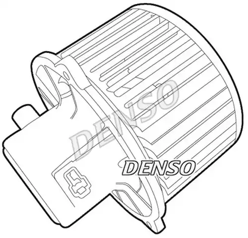 вентилатор вътрешно пространство DENSO DEA41005