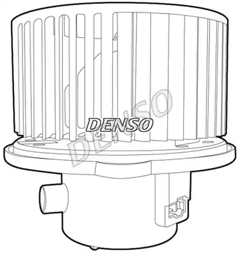 вентилатор вътрешно пространство DENSO DEA41006