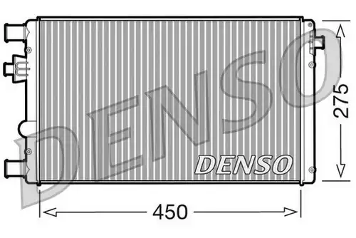 воден радиатор DENSO DRM09042
