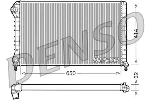воден радиатор DENSO DRM09062