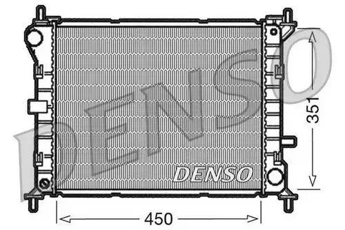 воден радиатор DENSO DRM10050