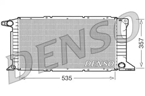 воден радиатор DENSO DRM10101