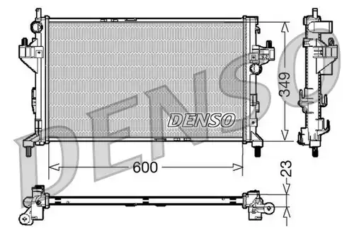 воден радиатор DENSO DRM20045