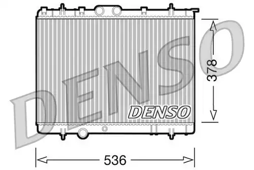 воден радиатор DENSO DRM21030