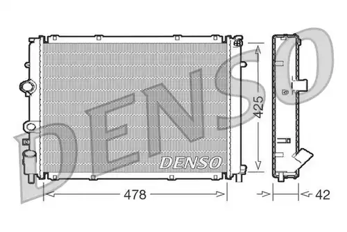 воден радиатор DENSO DRM23031