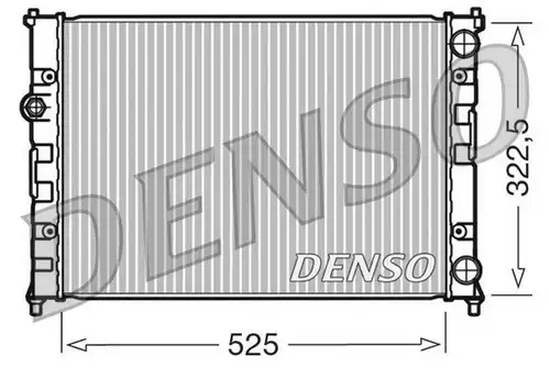 воден радиатор DENSO DRM26008