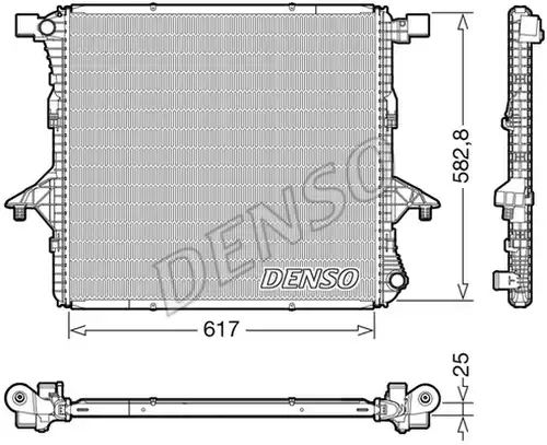 воден радиатор DENSO DRM32052