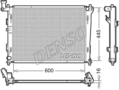 воден радиатор DENSO DRM41004