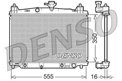 воден радиатор DENSO DRM44018