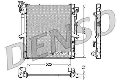 воден радиатор DENSO DRM45018