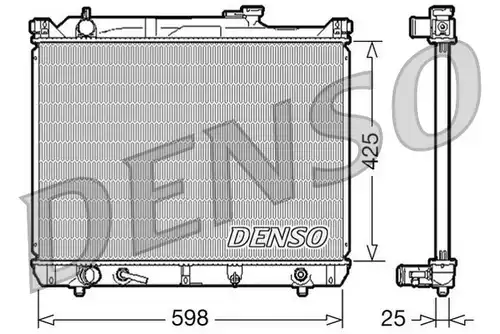 воден радиатор DENSO DRM47021