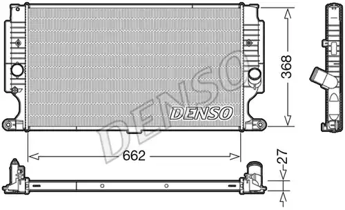 воден радиатор DENSO DRM50090
