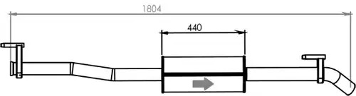 средно гърне DINEX 54308