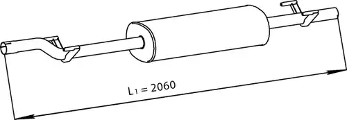 средно гърне DINEX 56320