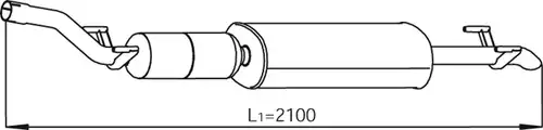 средно гърне DINEX 56332