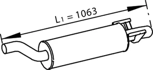 средно гърне DINEX 56351