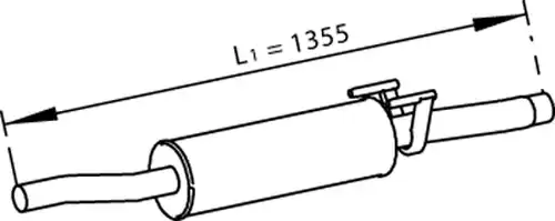 средно гърне DINEX 56354