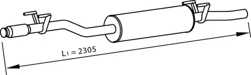 средно гърне DINEX 74302