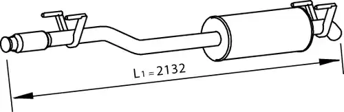 средно гърне DINEX 74307
