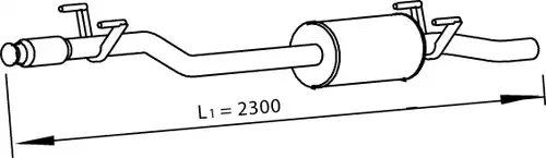 средно гърне DINEX 74311