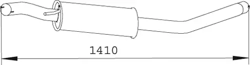 средно гърне DINEX 74328