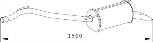 крайно гърне DINEX 74329