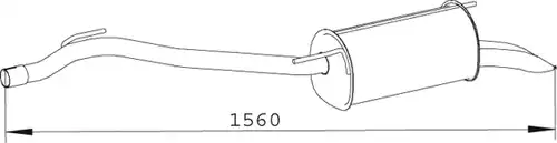 крайно гърне DINEX 74330
