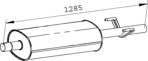 средно гърне DINEX 74344