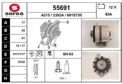 генератор EAI 55691